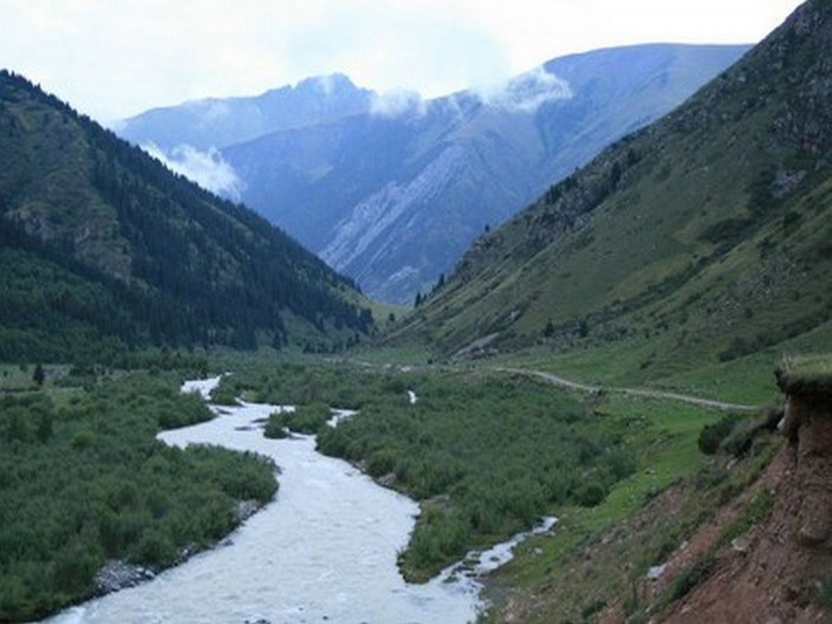 Киргизия озеро Семеновское ущелье