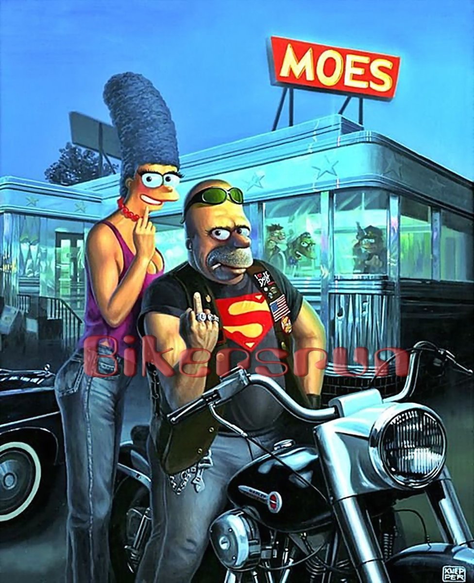 Плакат из 90 мотоцикл