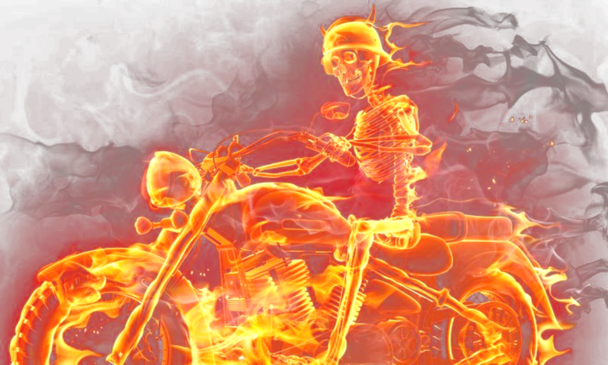 Каменск-Шахтинский мотоцикл скелет