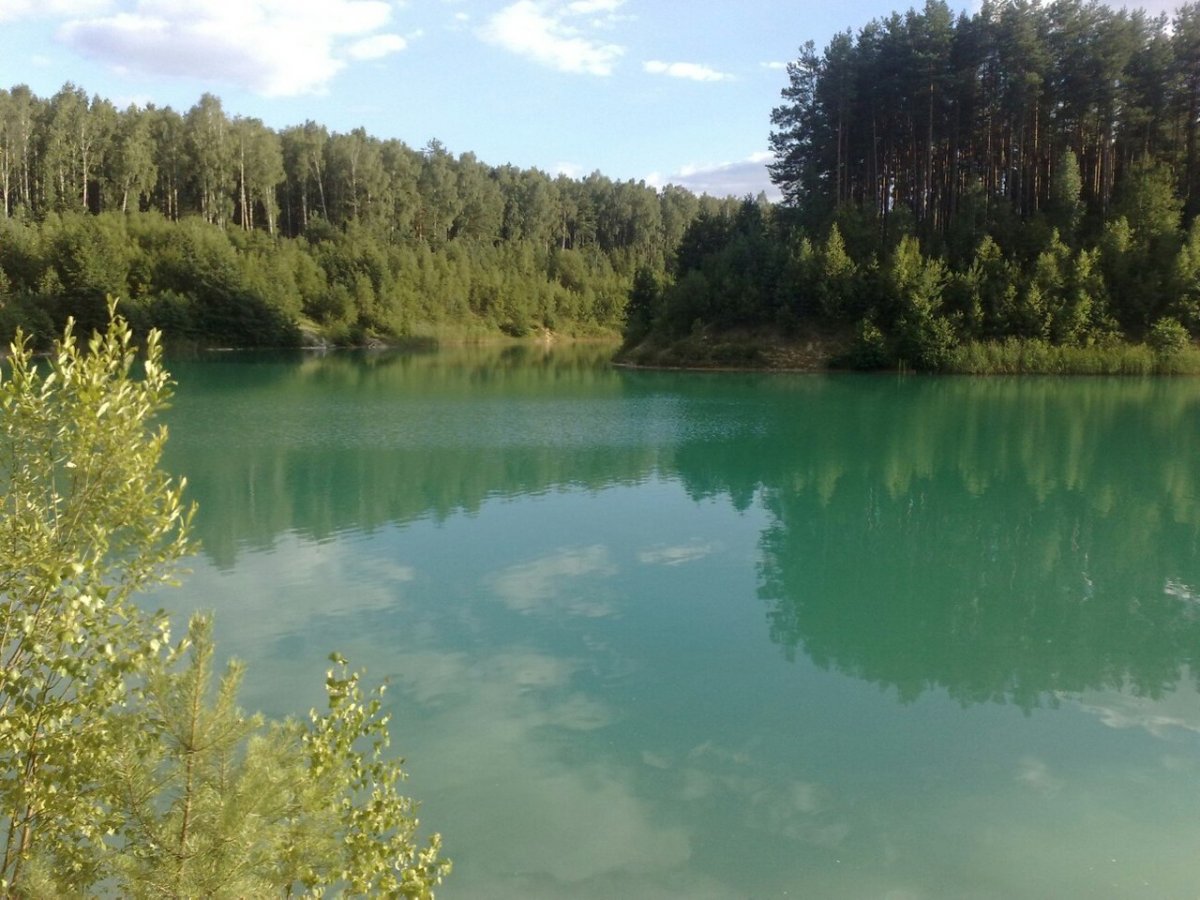 Голубое озеро Воскресенск