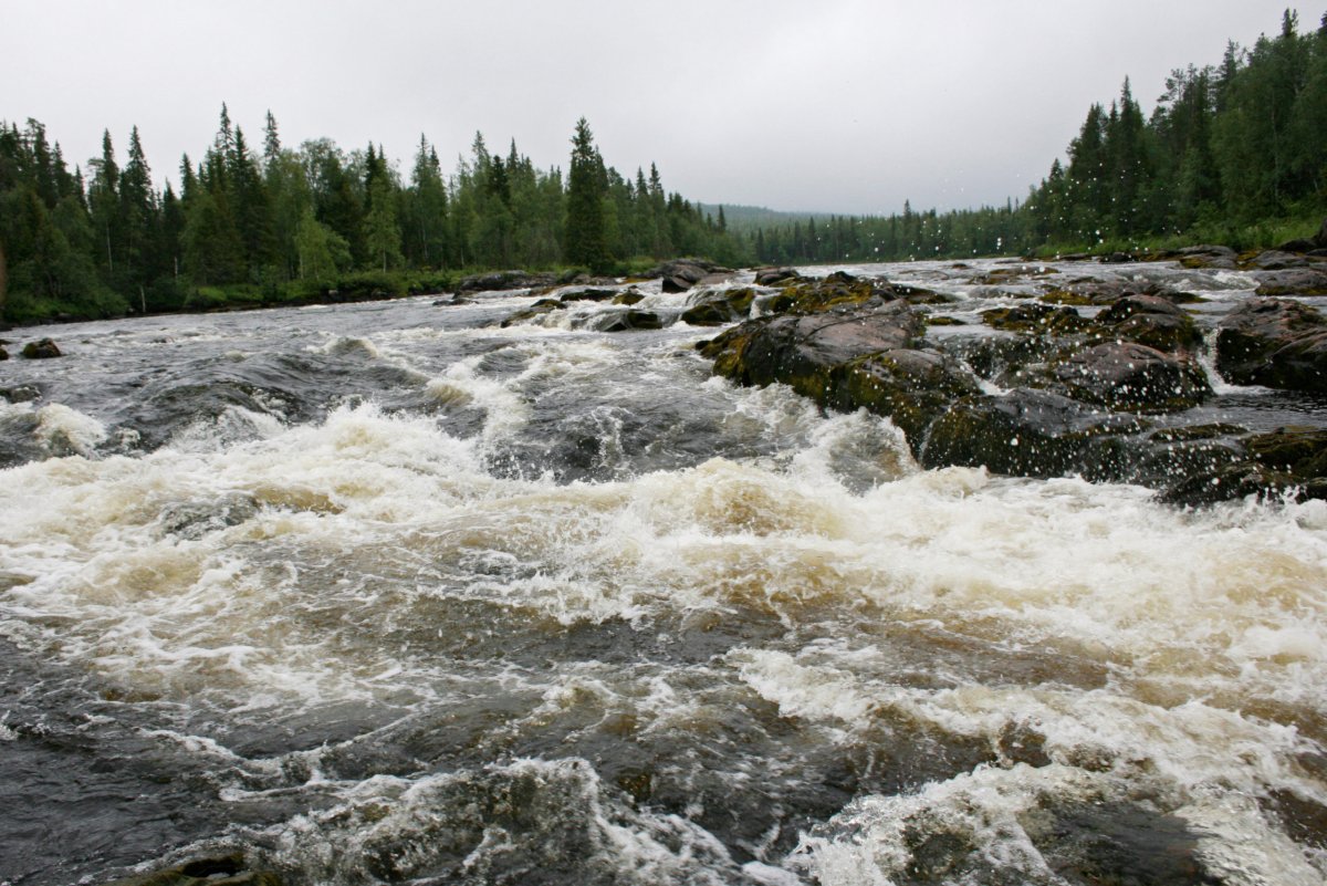 Река Тумча пороги
