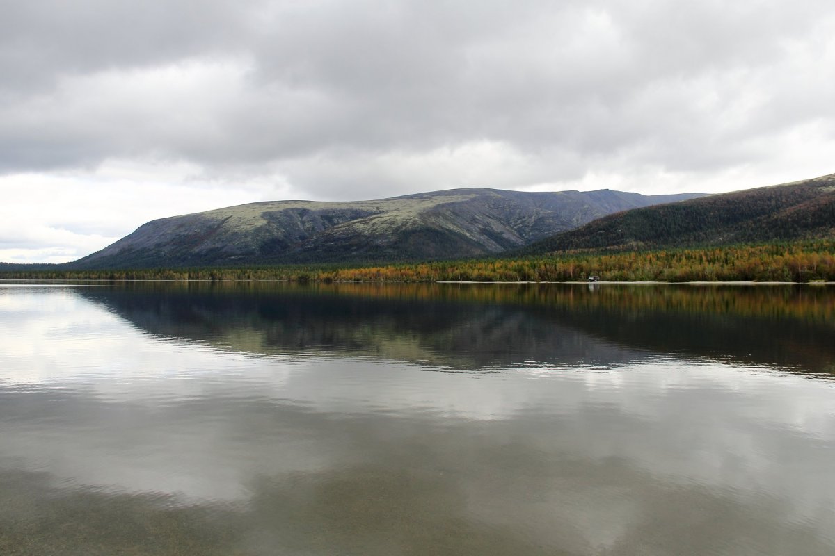 Озеро Тахтаръявр в Хибинах
