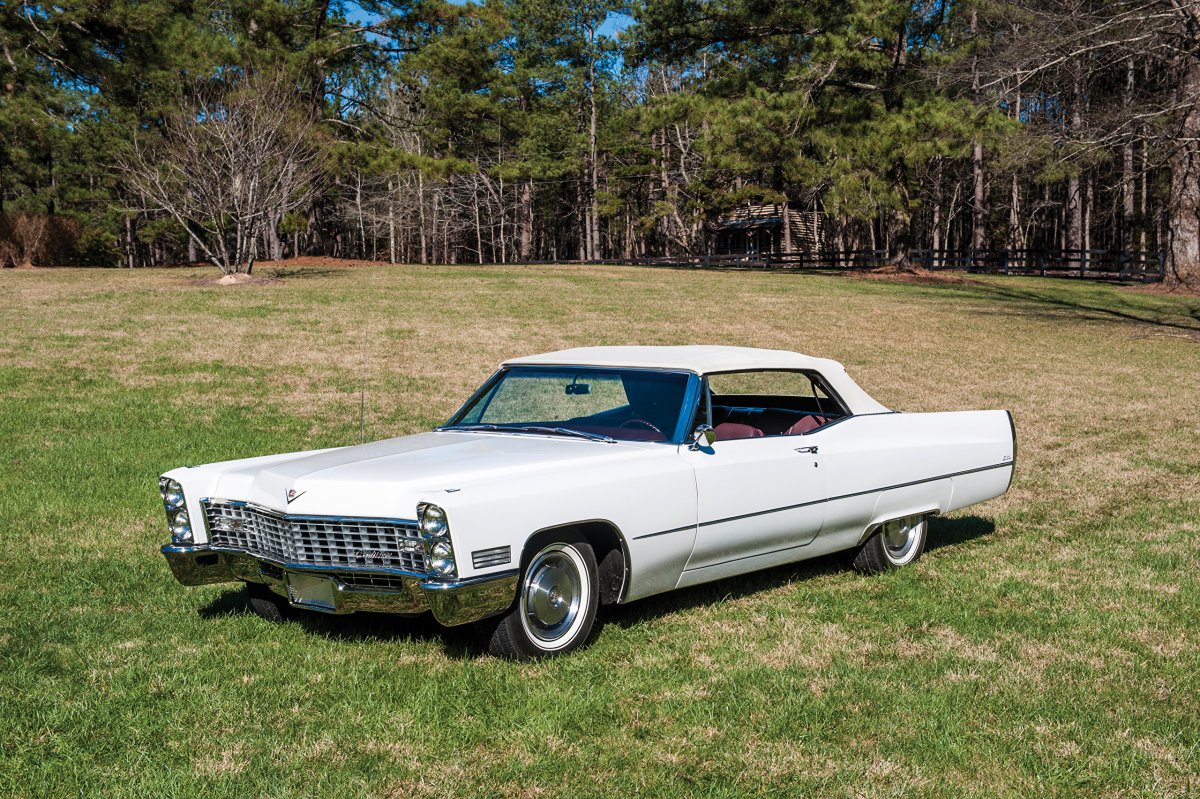 Cadillac Coupe Deville 1963 белый