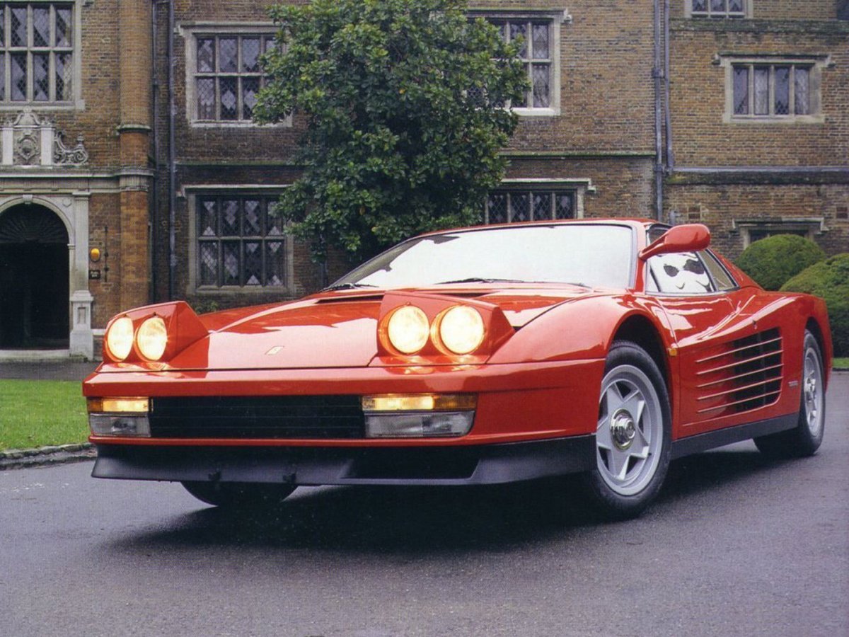 Ferrari Testarossa 1984 фары
