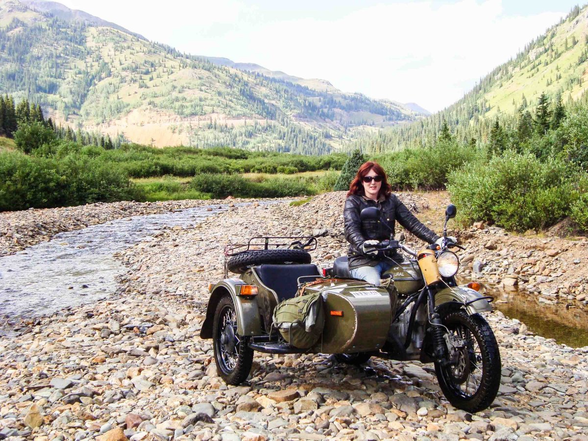 Мотоцикл Урал для путешествий