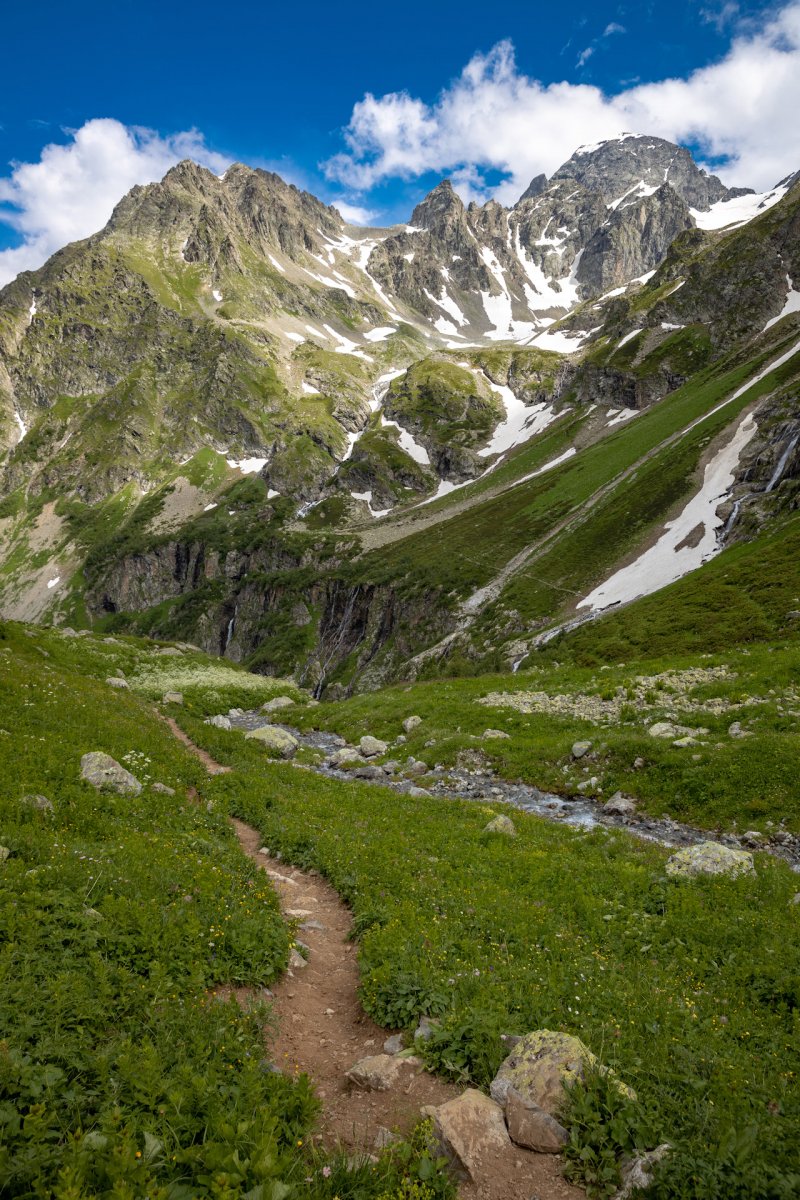 Горы Кавказа Архыз