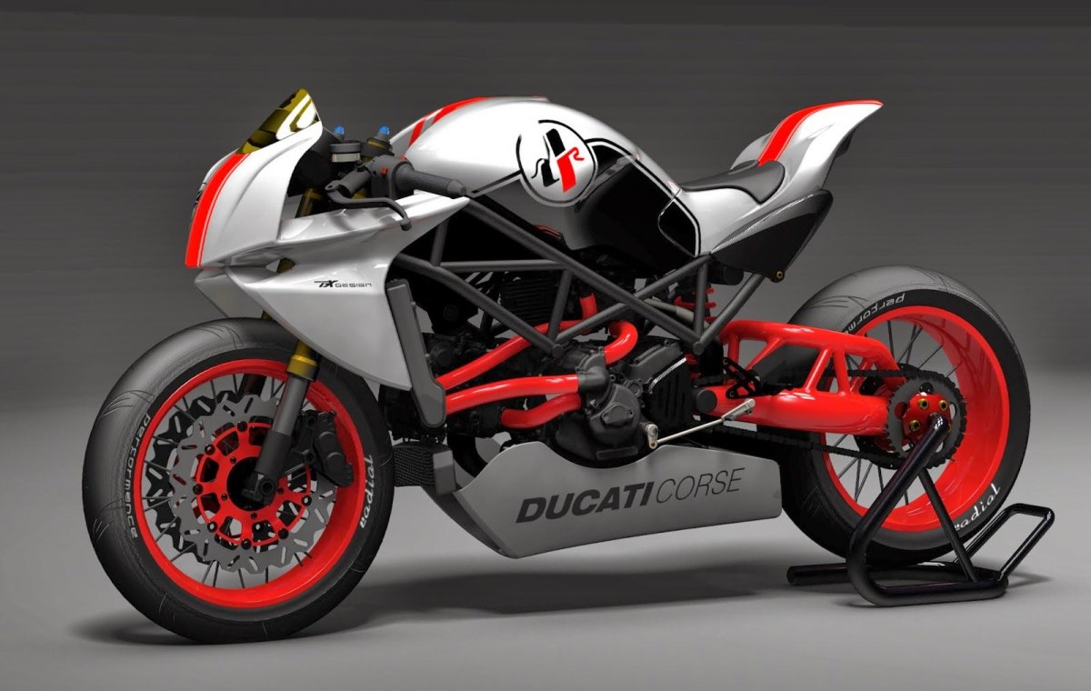 Мотоцикл концепт Дукати