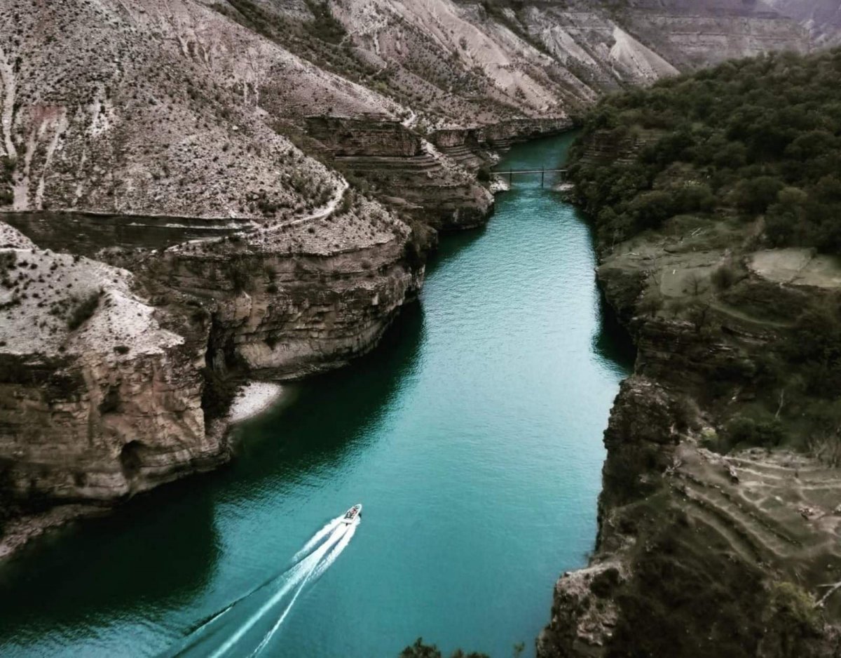 Дагестан каньон Сулакский каньон
