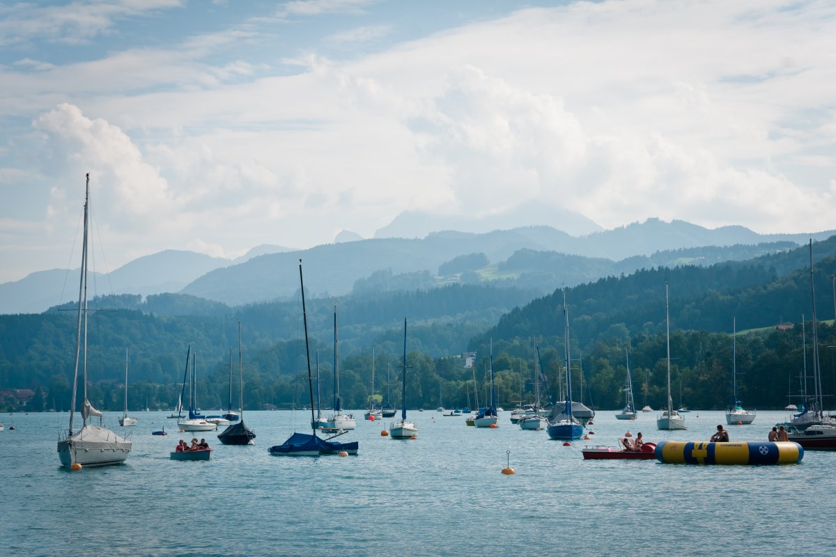 Озеро Аттерзее Австрия фото