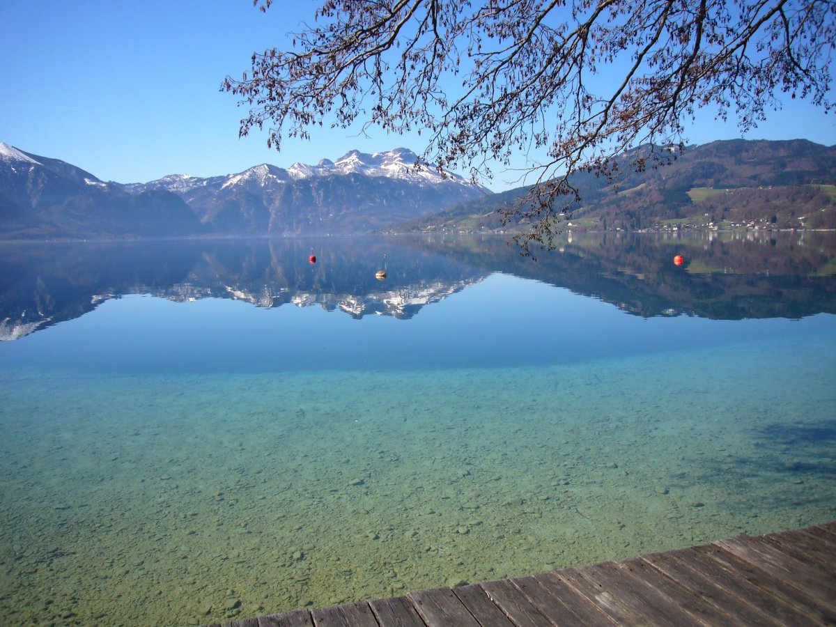 Аттерзее озеро Австрии