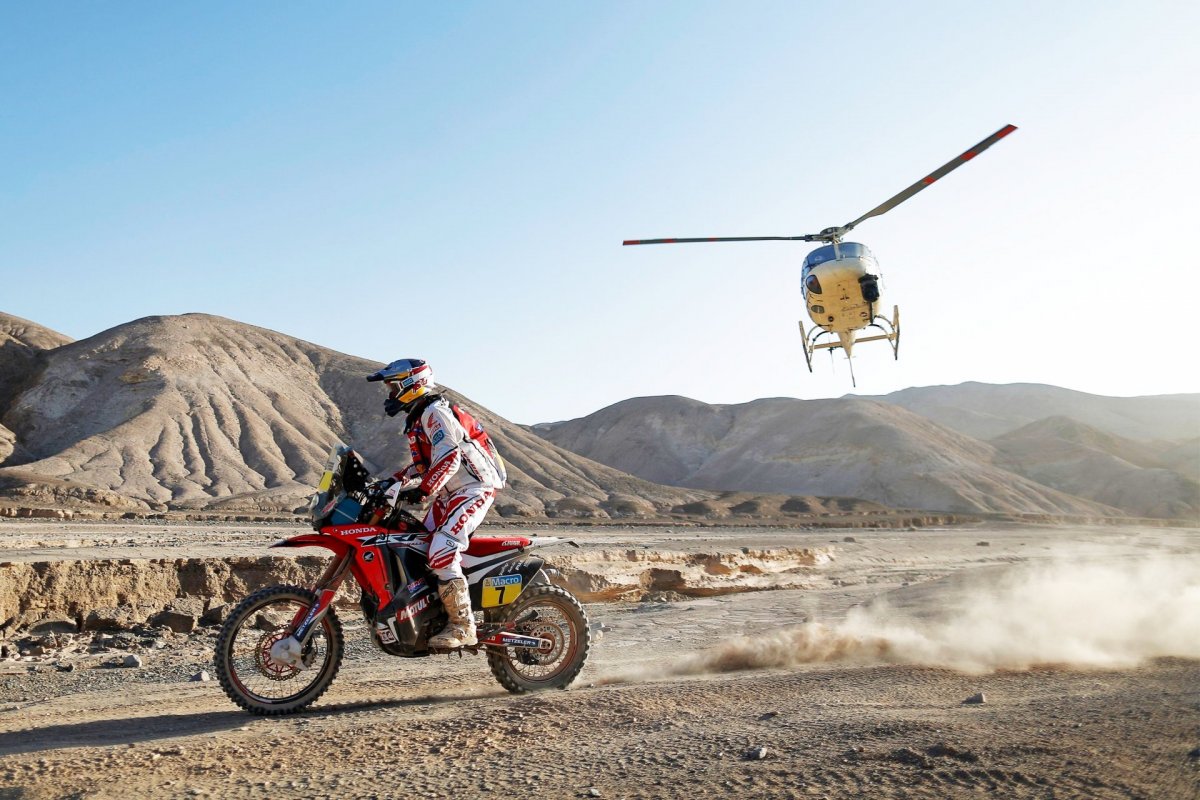 Dakar гонщик