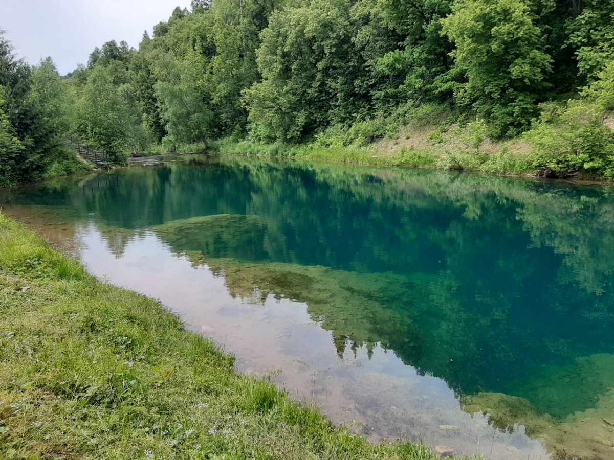 Голубое озеро Башкирия Нуримановский район