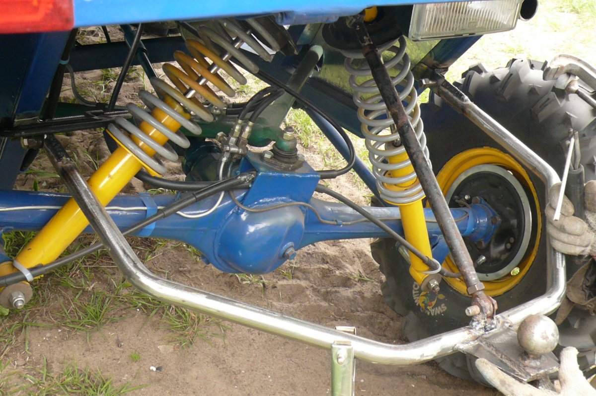 Мотоцикл Днепр с двигателем ГАЗ 53