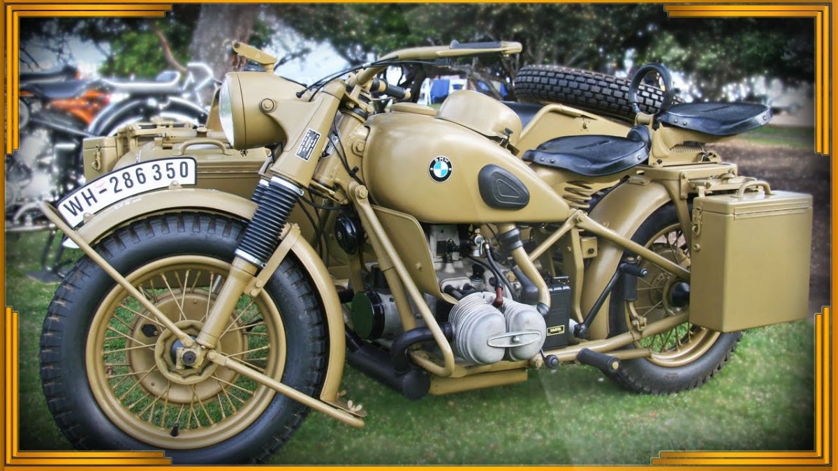 Sidecar Motorcycle BMW