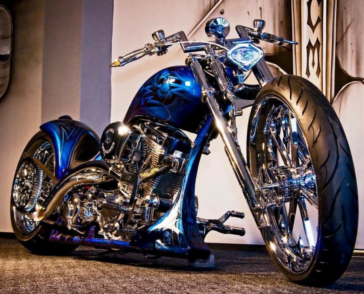 Самый крутой байкерский мотоцикл
