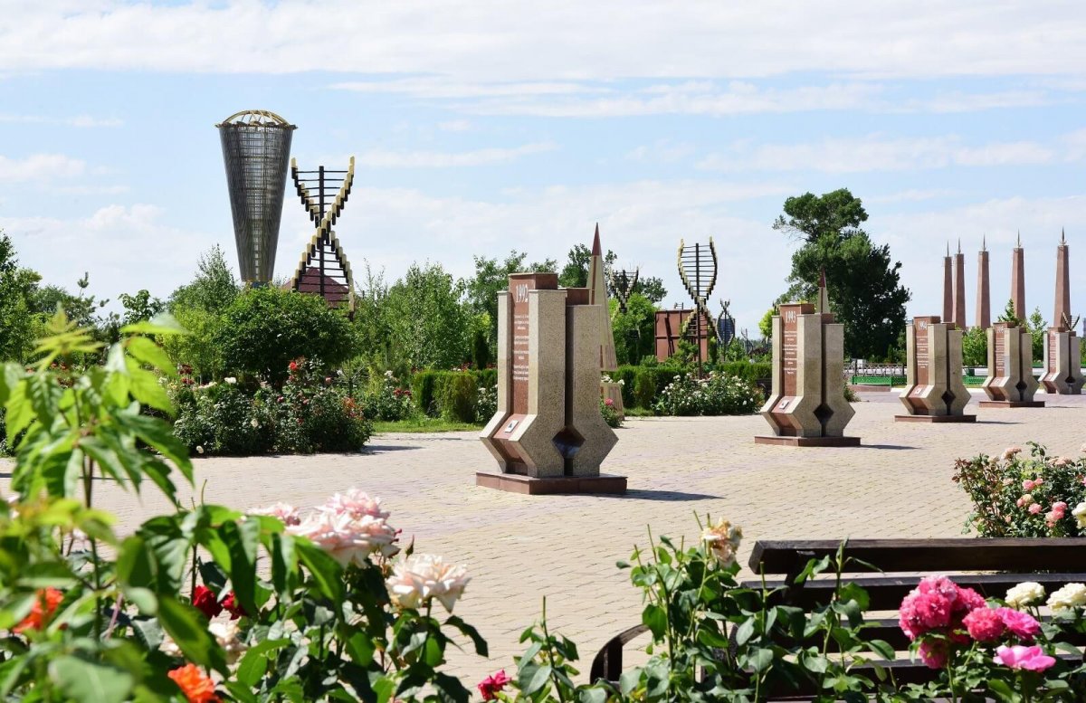 Казахстан Шымкент парк