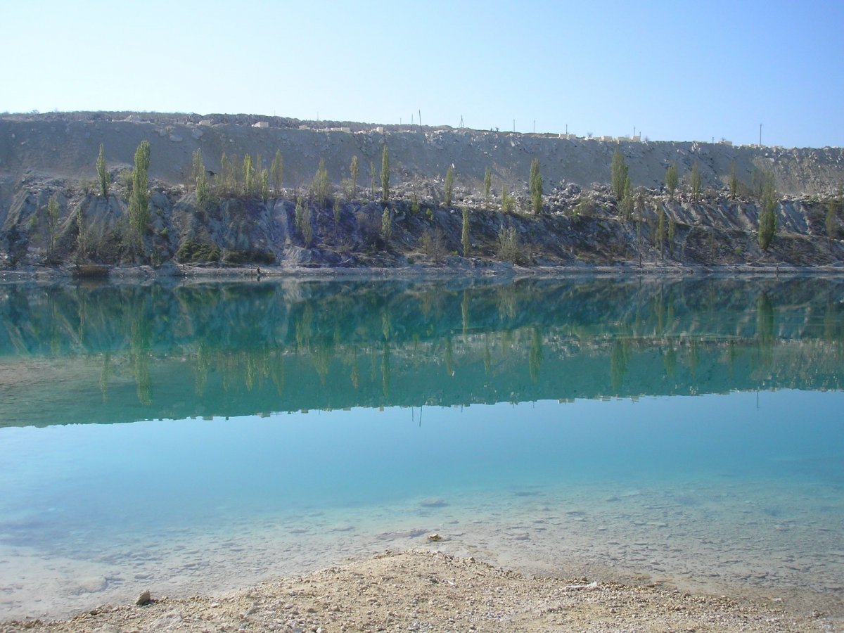 Мраморное озеро Башкирия