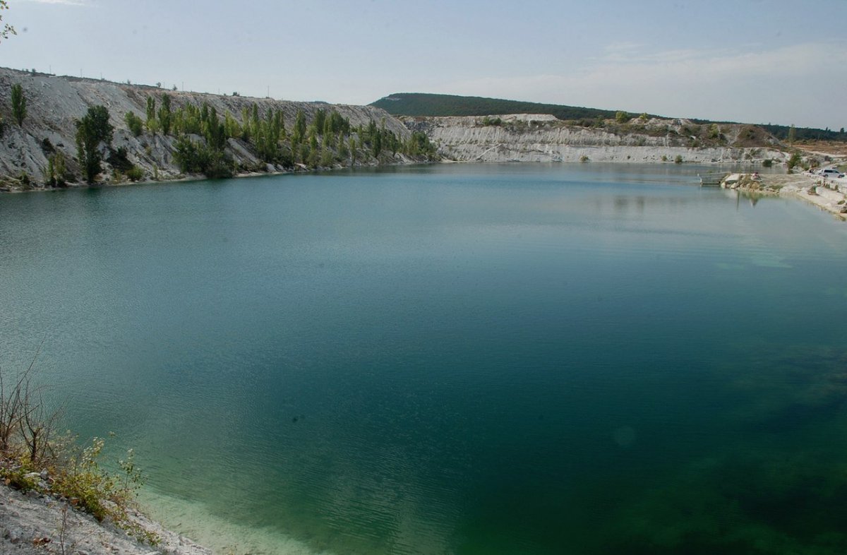 Саки Крым мраморное озеро