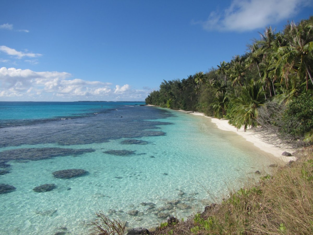Мангарева, французская Полинезия.