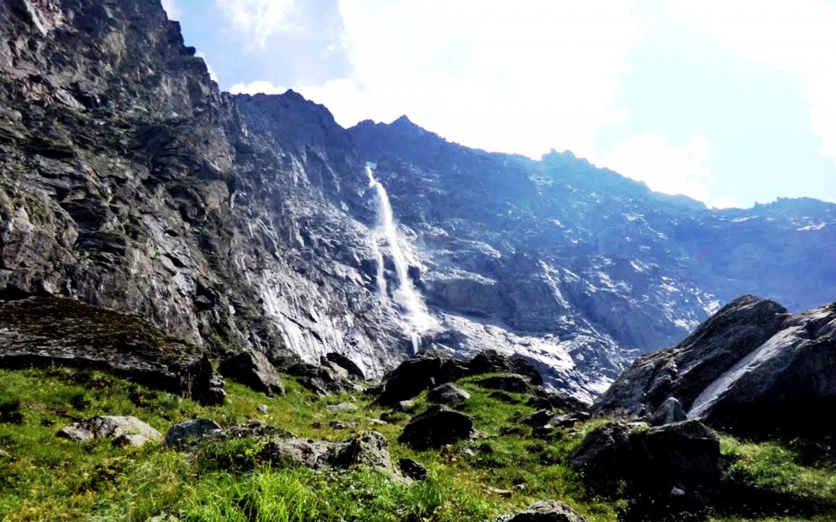 Водопад Галдоридон Северная Осетия