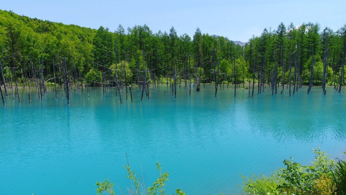 Голубое озеро Хорлово