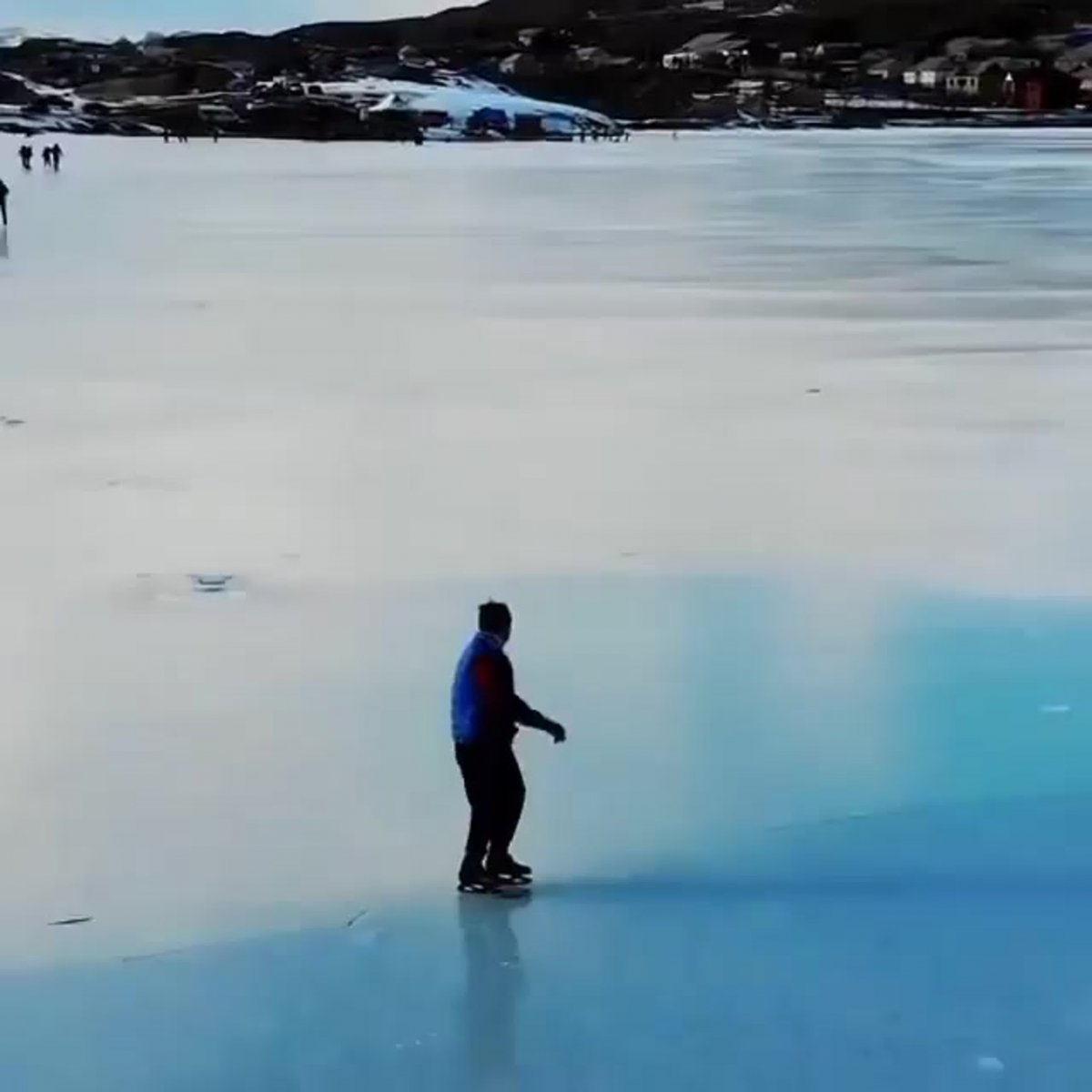 Озеро мочох зимой