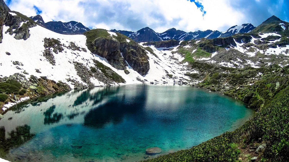 Турье озеро Кавказ
