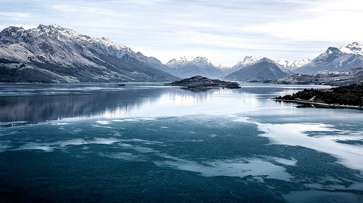 Озеро Текапо в новой Зеландии фото