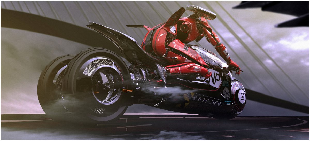 Cyberpunk 2077 мотоциклы