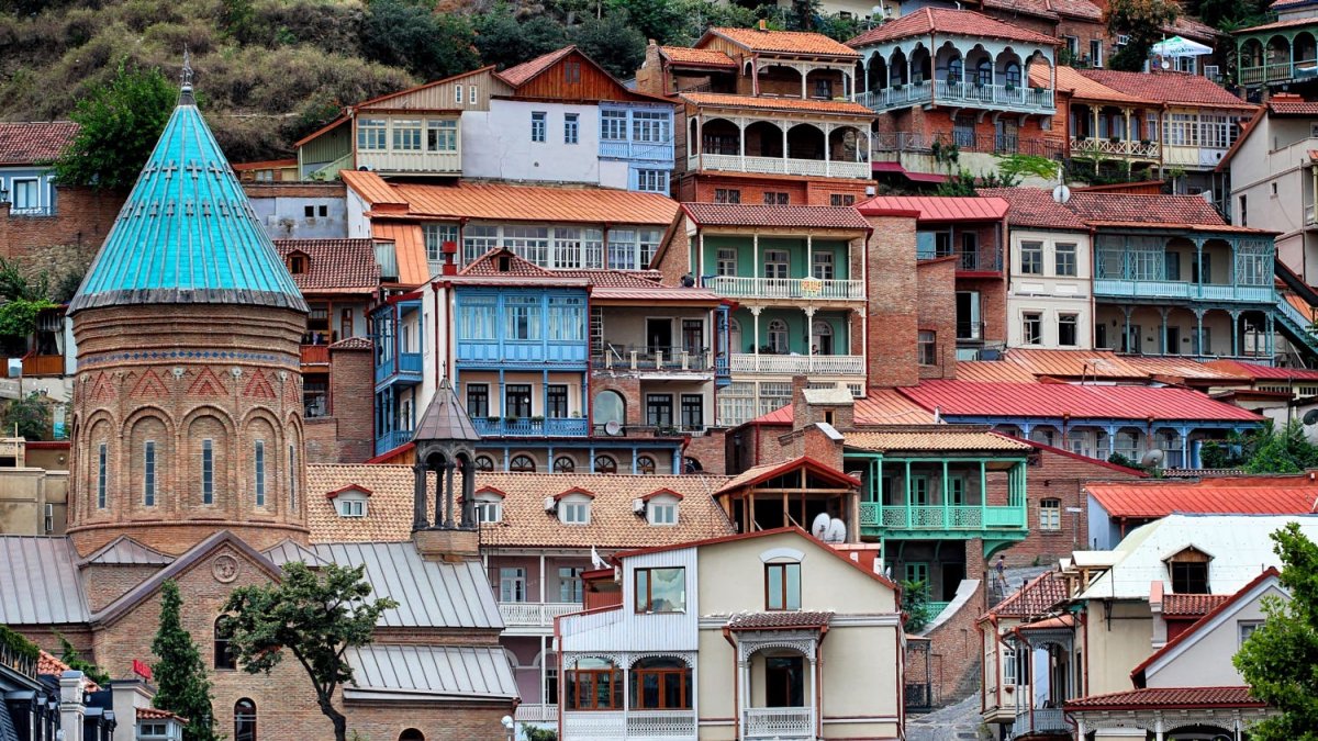 Грузия Тбилиси старый город