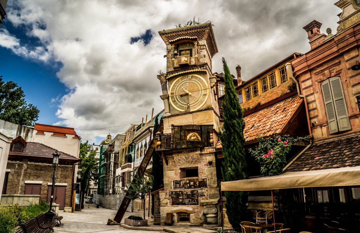 Грузия Тбилиси старый город