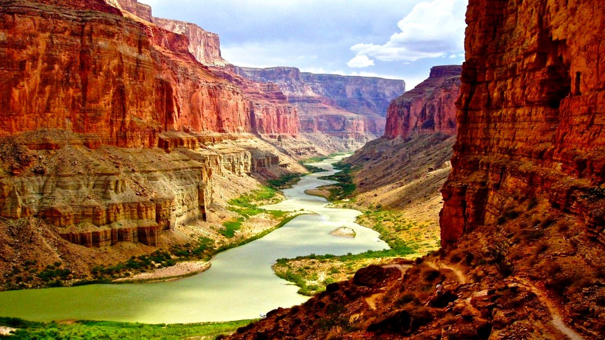 Гранд-каньон национальный парк река Колорадо
