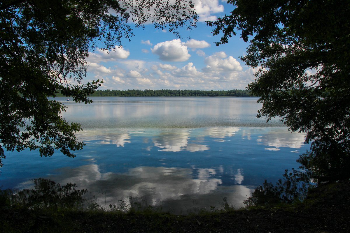Озеро Свитязь статуя