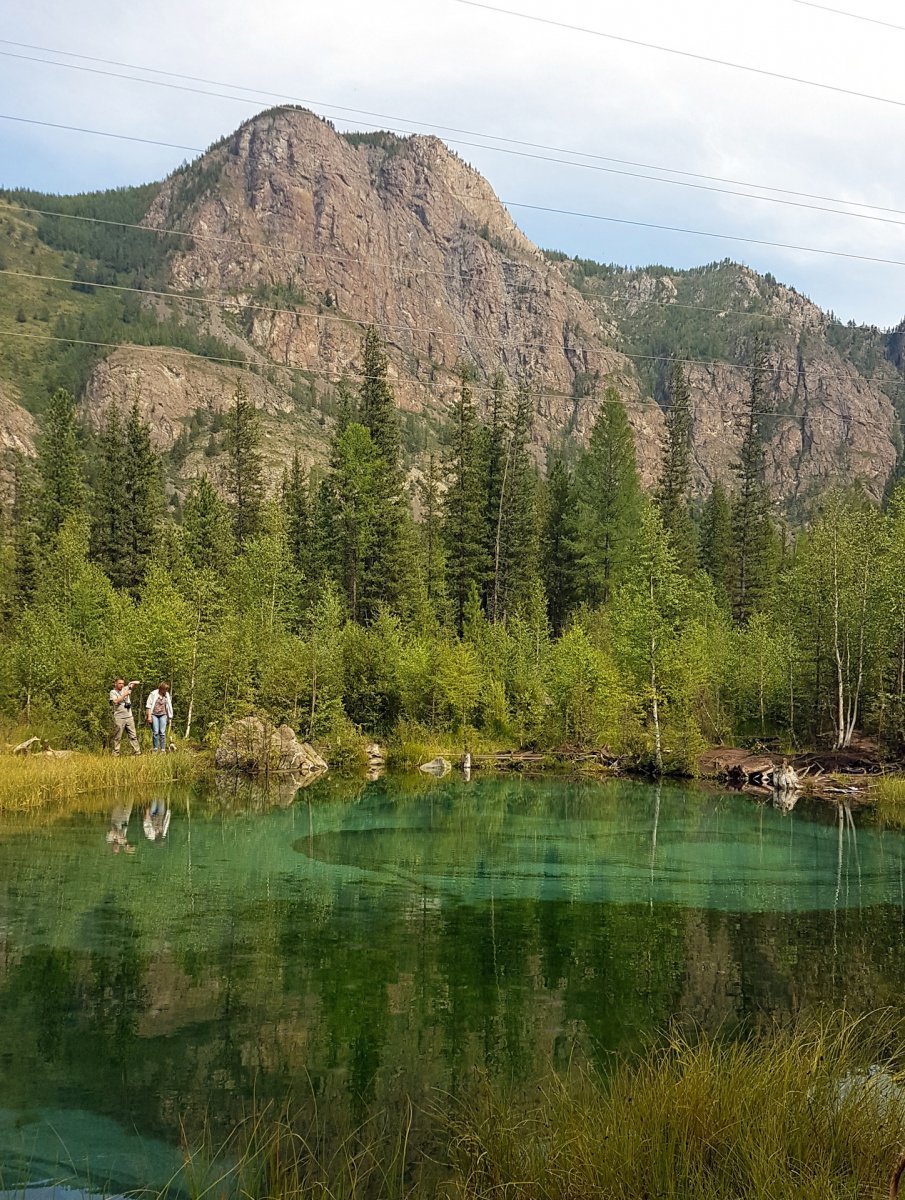 Озеро Акташ горный Алтай