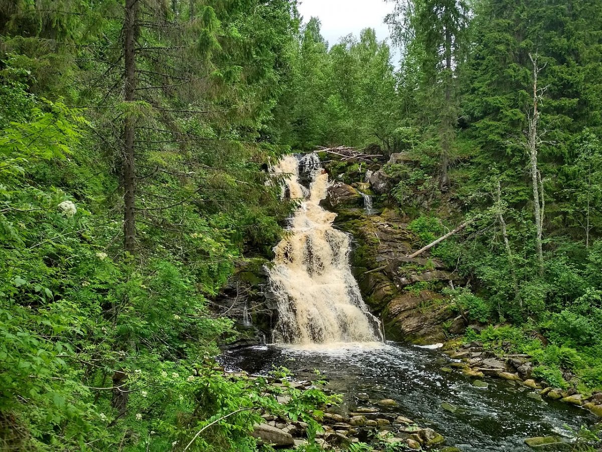 Водопад Кивач и Марциальные воды