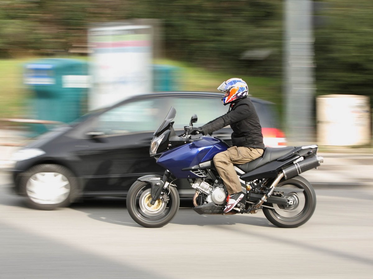 Ducati Monster Stunt