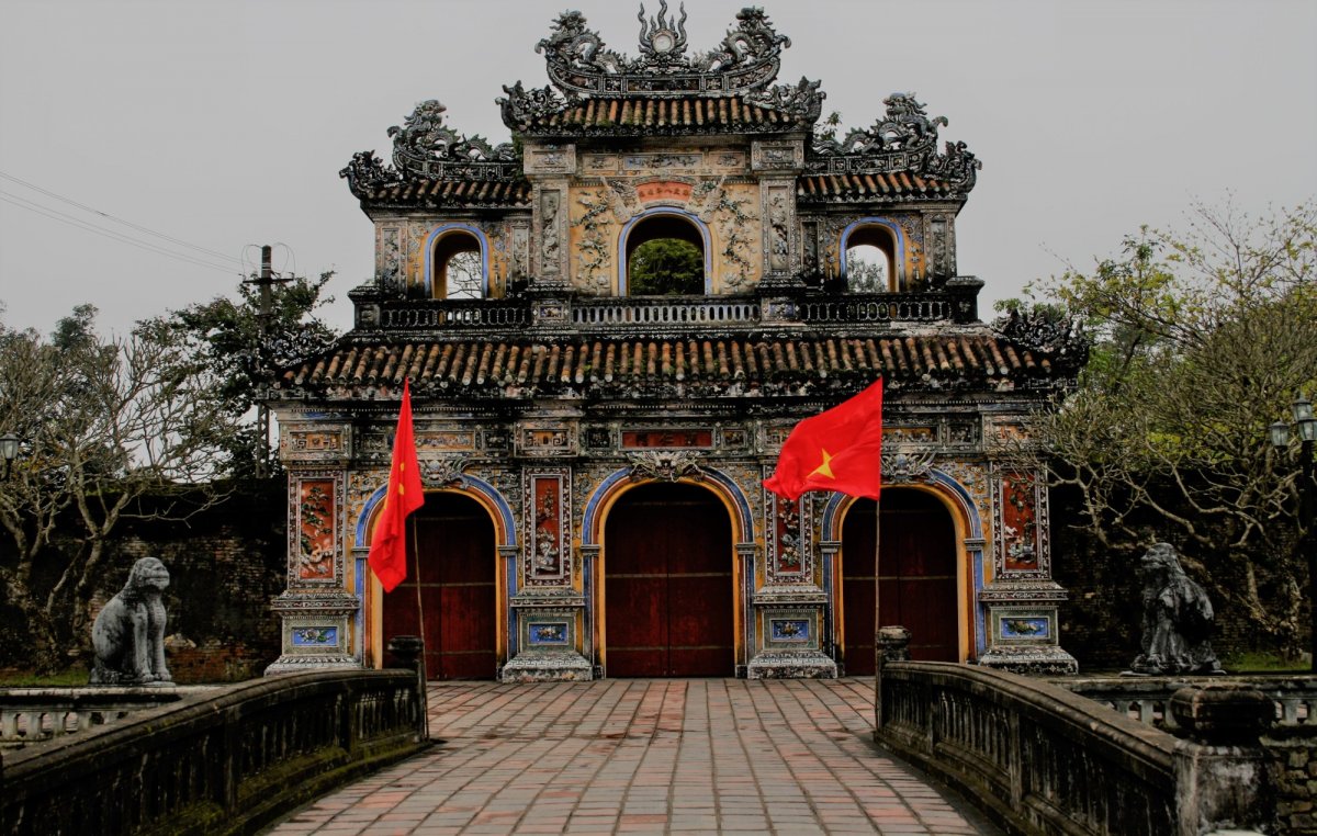 Mausoleum of  Emperor khai dinh