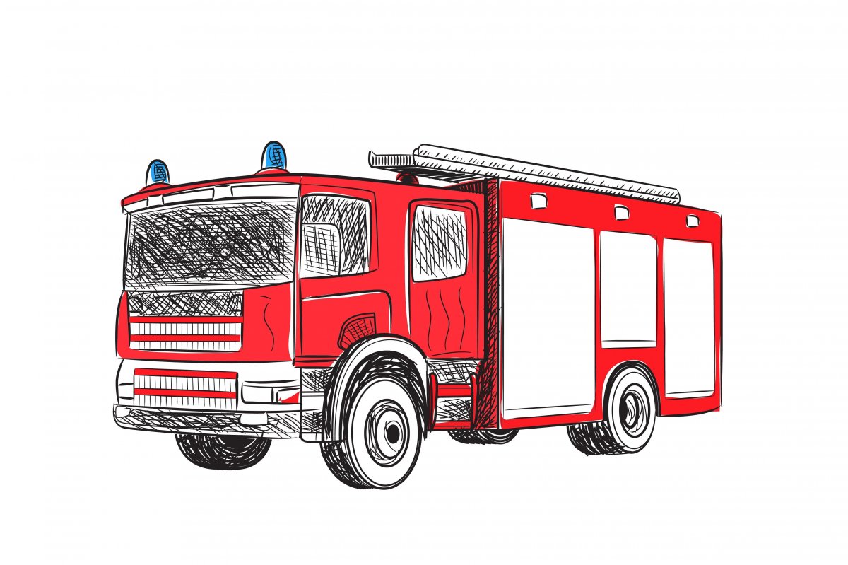 Легкая пожарная машина