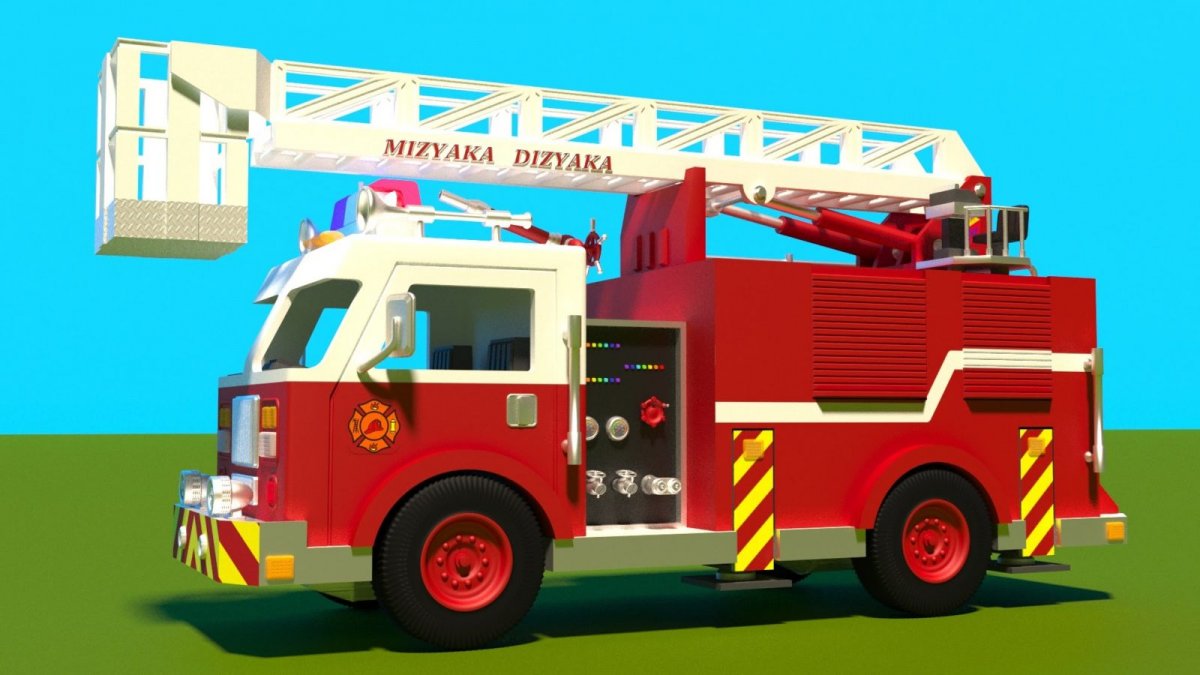 Пожарная машинка мультсериал