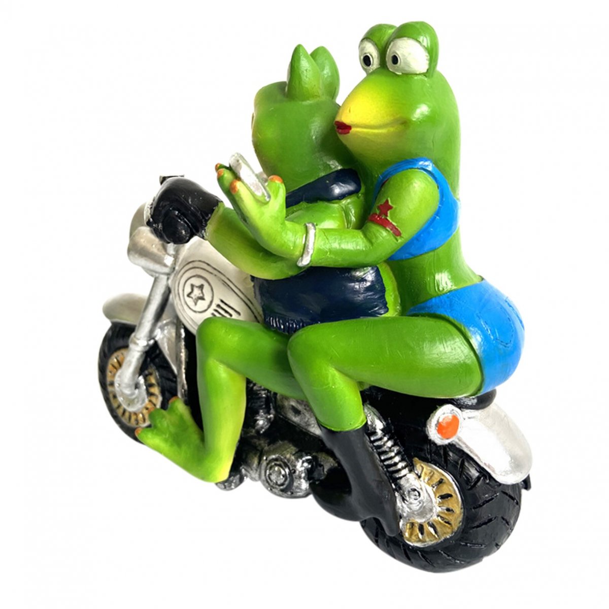 Лягушка на мотоцикле