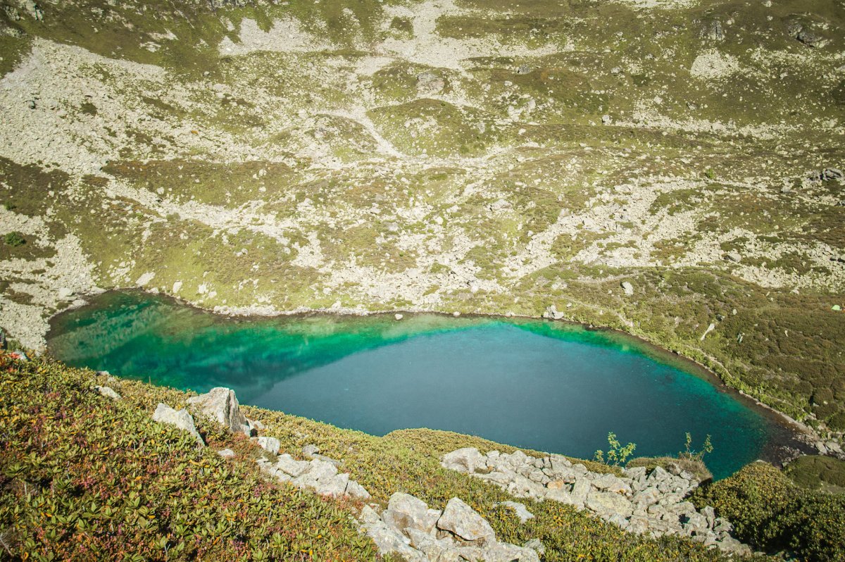Семицветное озеро Архыз маршрут