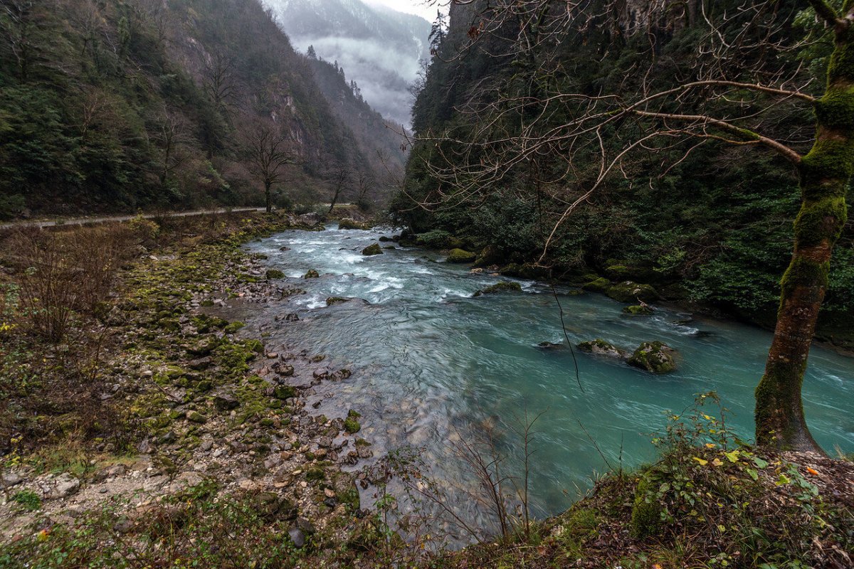 Река Чхалта Абхазия
