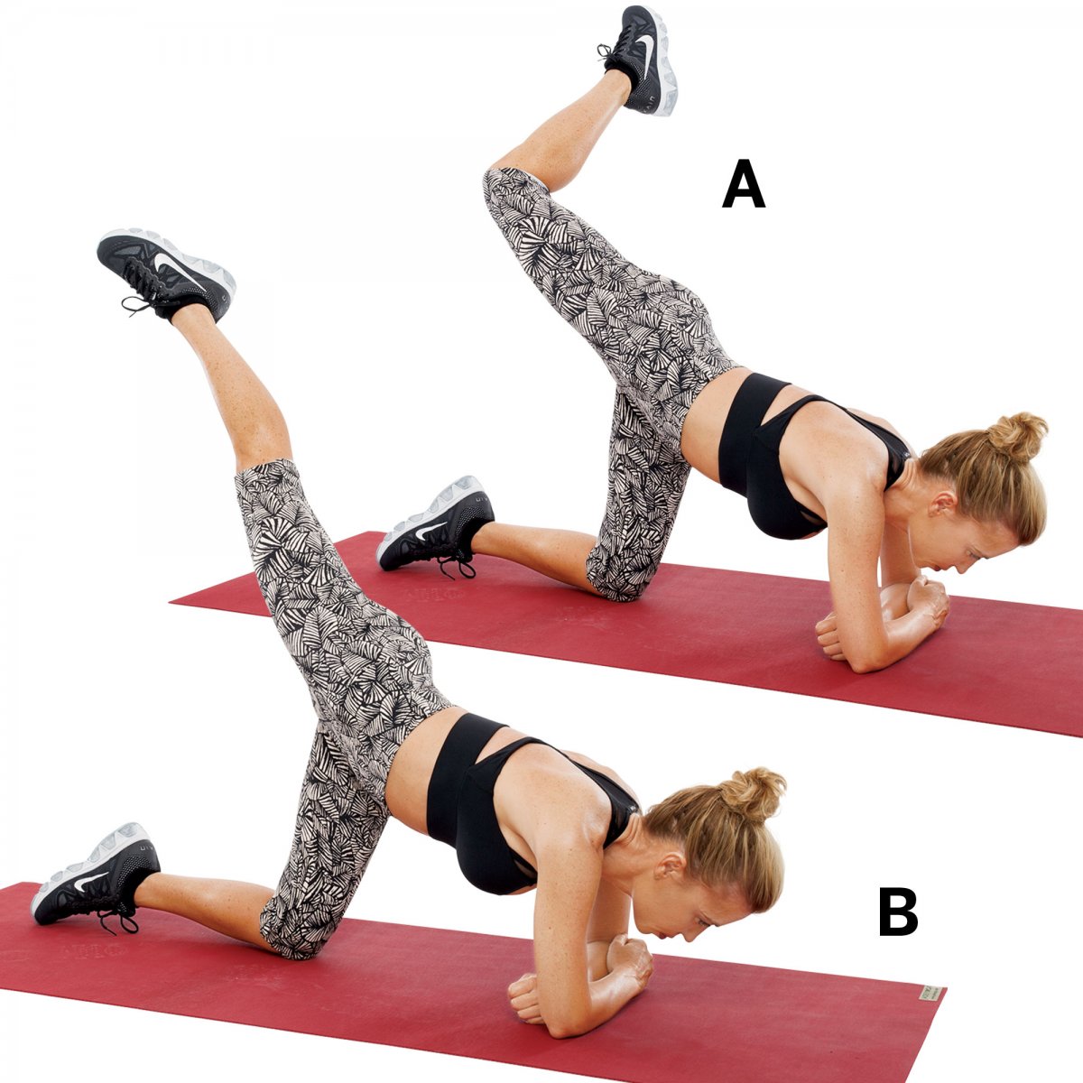 Side Plank Crunches упражнение