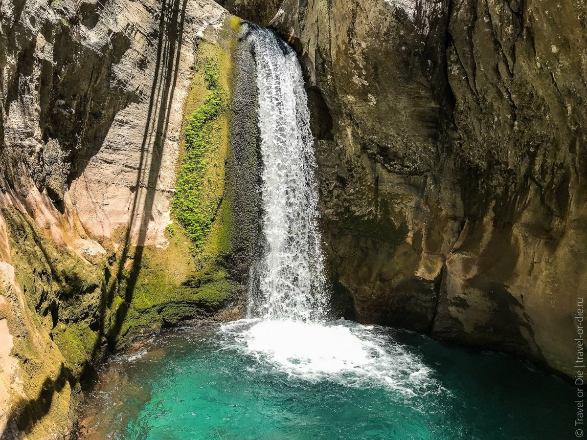 Водопад Сападере в Турции