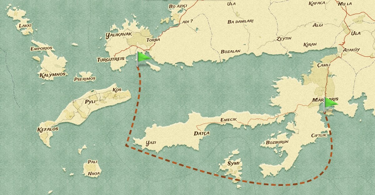 Остров Клеопатры Турция Мармарис