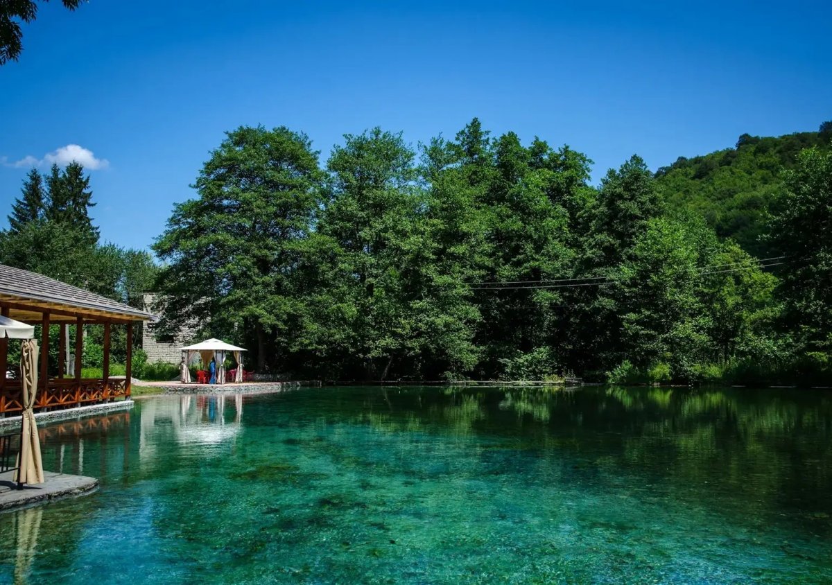 Верхние голубые озера Кабардино-Балкарии турбаза