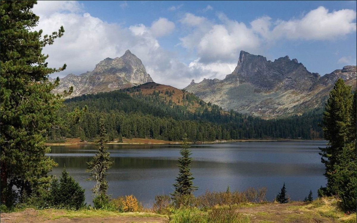Озеро Уймень горный Алтай