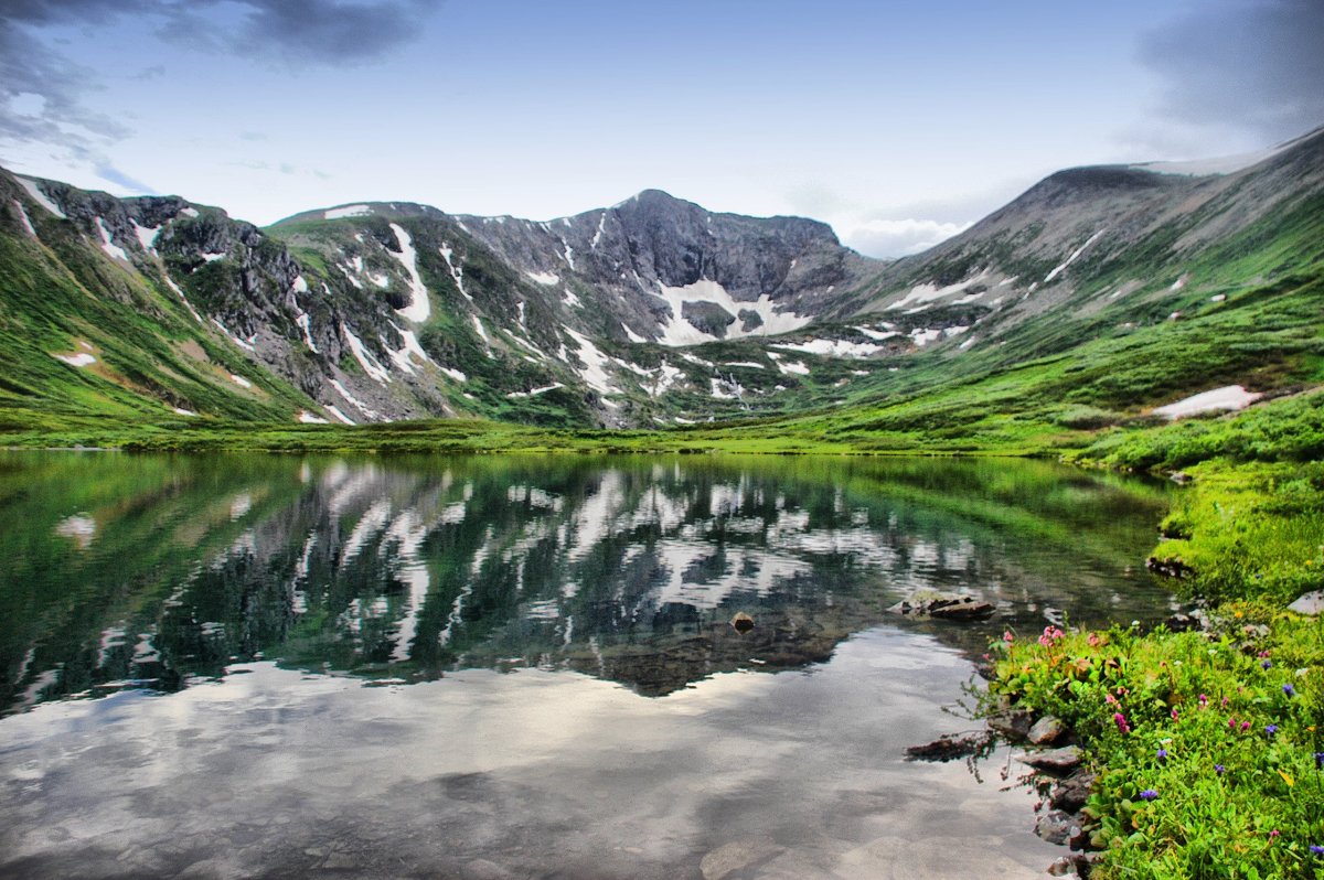 Арыгемское озеро горный Алтай