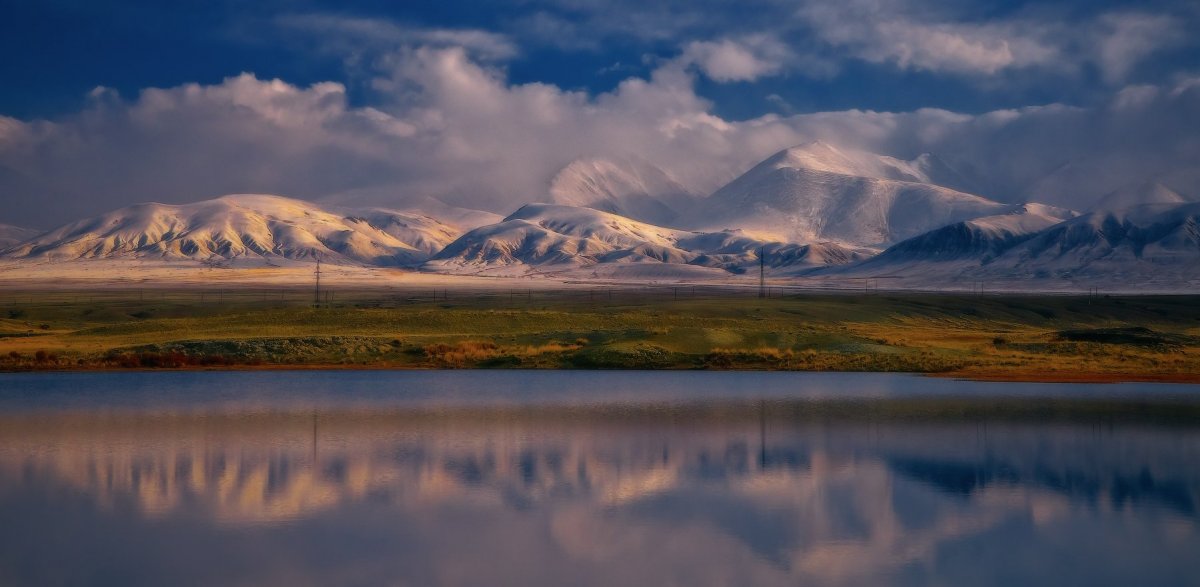 Долина Кызыл чин горный Алтай