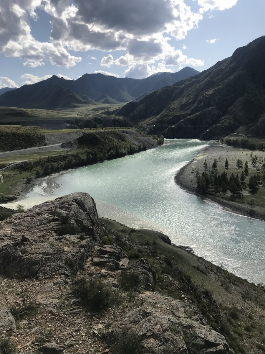 Река Бия и Катунь Алтай